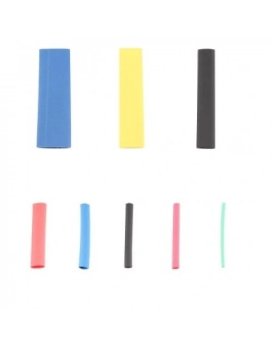 560 Parça Makaron Seti Kapaklı Kutulu Kablo Birleştirme Koruyucu Sıcaklıkla Daralan Makaron Set