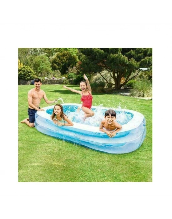 56483 HAVUZ ŞEFFAF AİLE HAVUZU 262X175X56
