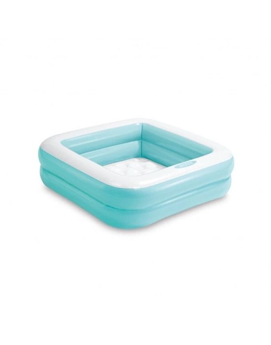 57100 Intex Şişme Taban Mini Kare Havuz 86x86x25 cm