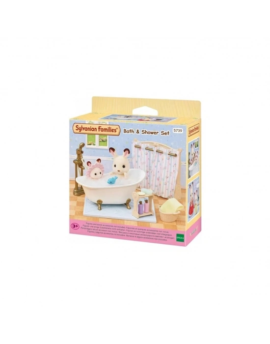 5739 Sylvanian Families Banyo ve Duş Seti (figürler dahil değildir) +3 yaş