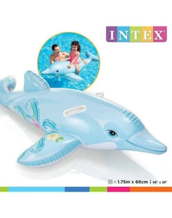 58535 - INTEX - SEVİMLİ YUNUS BINICI 175CM