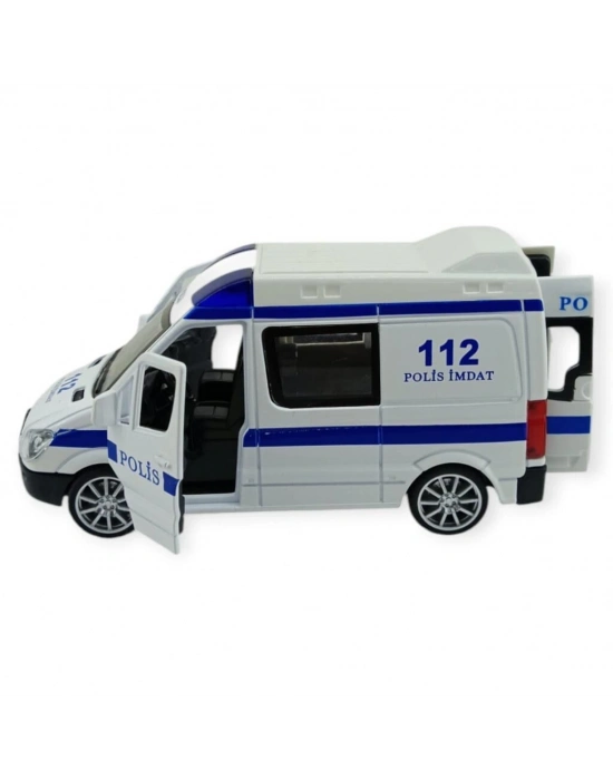 588A - Ç/B POLİS EKİP OTOSU METAL IŞIKLI SESLİ