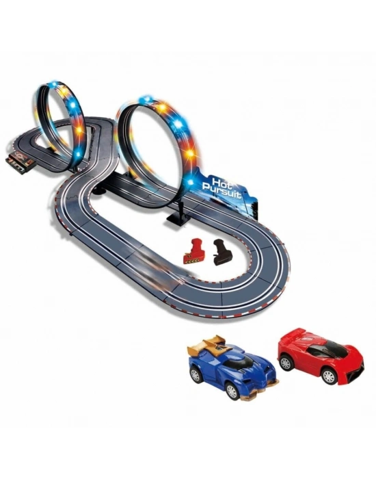 ® 5971 SUN-YFN-YARIŞ SET 1 43 SLOT RACING IŞIKLI +2ARB