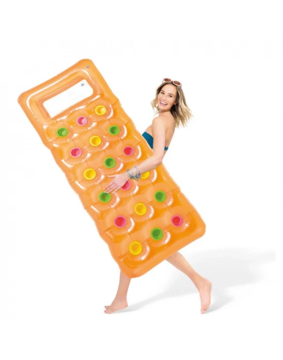 59896 - RENKLİ PENCERELİ BARDAKLI YATAK 188 CM 12