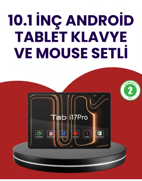 5G Uyumlu Android Tablet 16GB RAM 1TB Hafıza Set Halinde