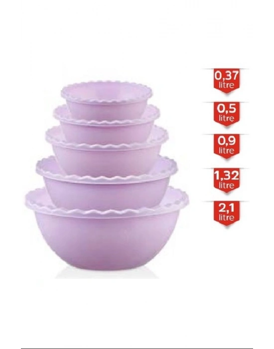 5’li Tırtıllı Yuvarlak Badya Royaleks-MRD809
