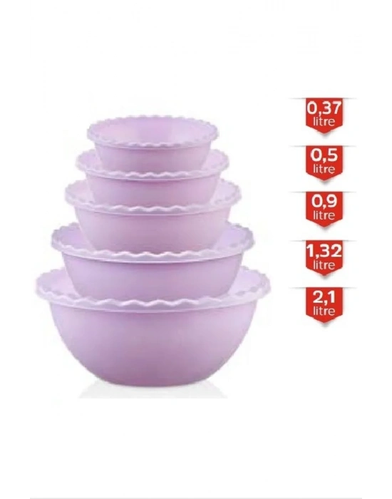 5’li Tırtıllı Yuvarlak Badya Royaleks-MRD809