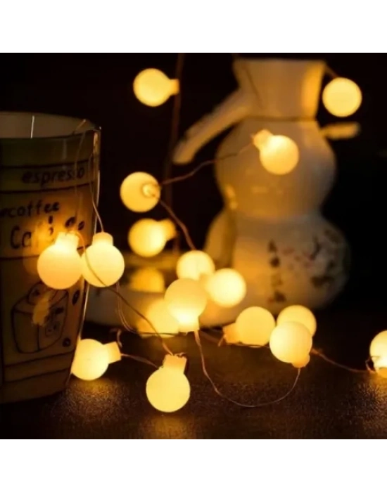 5m 28 Led Gün Işığı Şeffaf Kablo Fişli Eklemeli