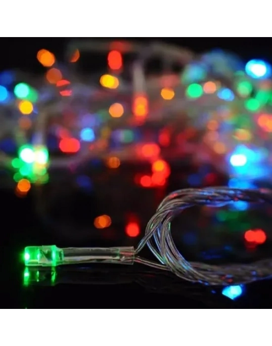 5m 30 LED Pilli RGB Peri LED