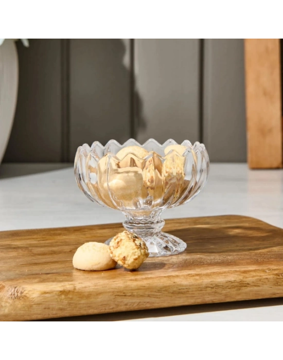 6lı Kristal Çerezlik Seti