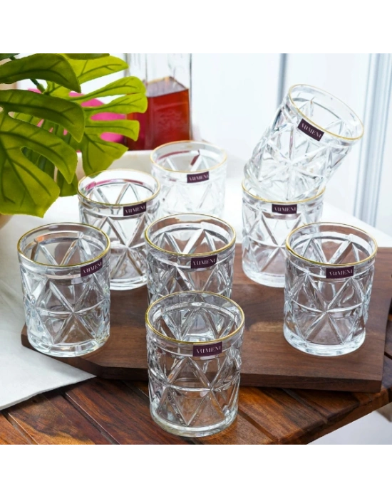 6lı Kristal Meşrubat Bardağı 300 ml