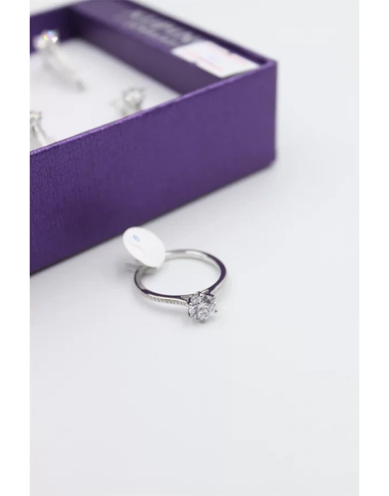 6lı Kutu Xuping Yüzük - Gümüş