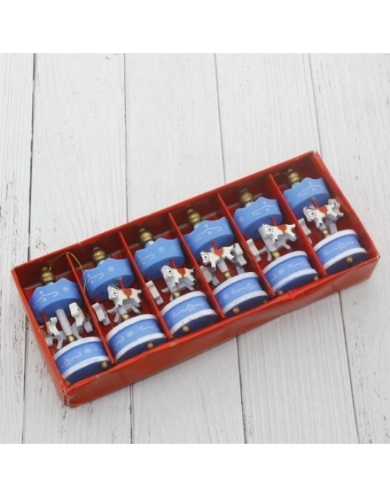 6lı Mavi Mini Atlı Karınca