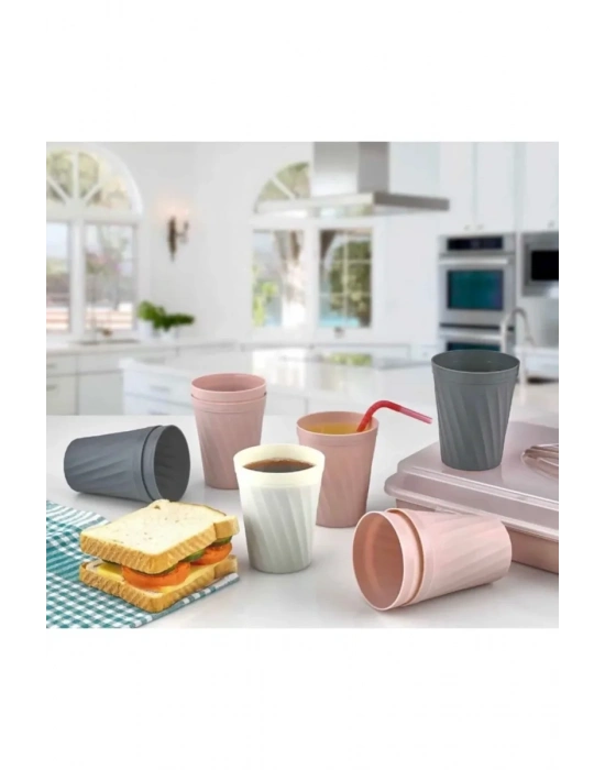 6lı Plastik Bardak Seti - Piknik Bardağı Seti