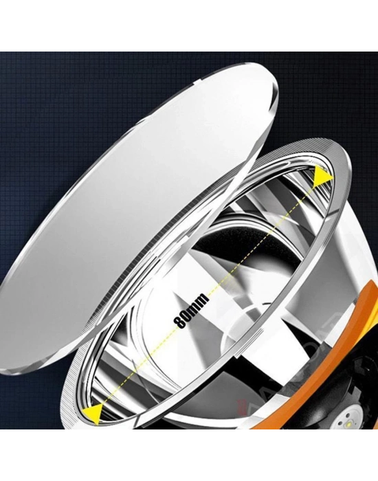 6 Mod Şarjlı El Feneri Projektör Tipi  Wt-615