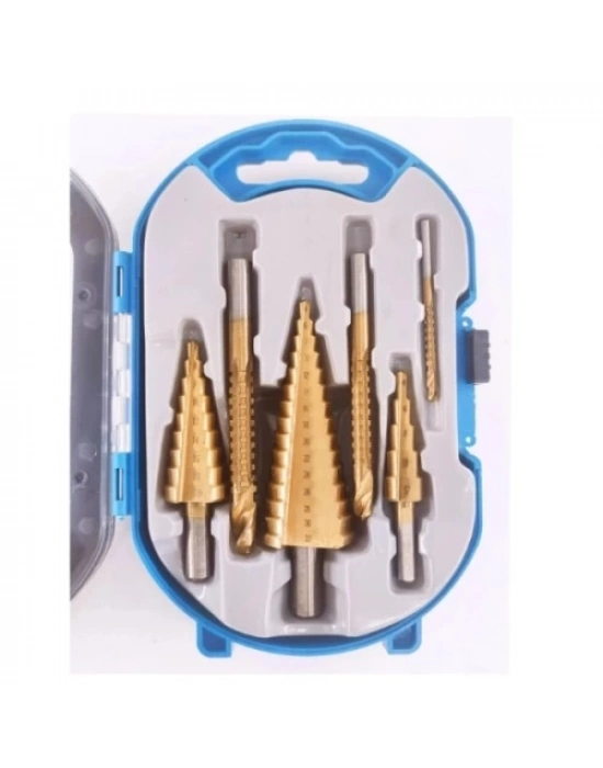 6 Parça Kademeli Matkap Ucu Seti