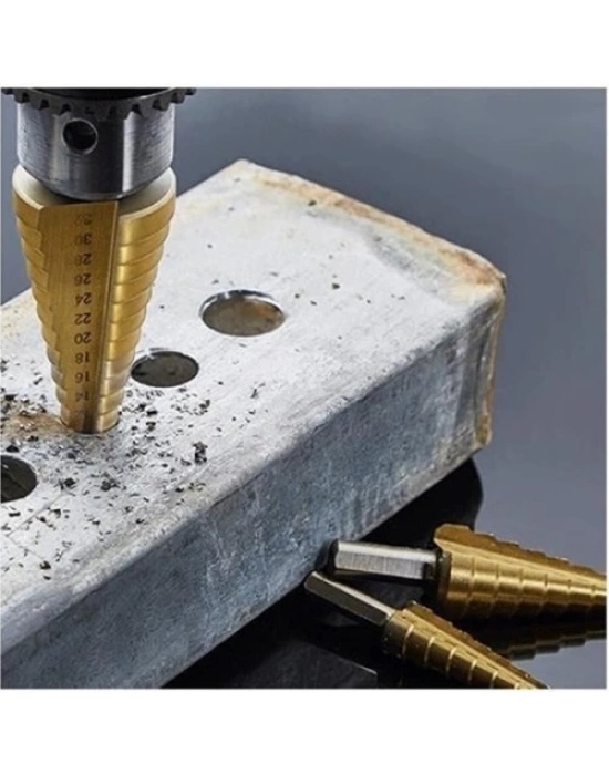 6 Parça Kademeli Matkap Ucu Seti