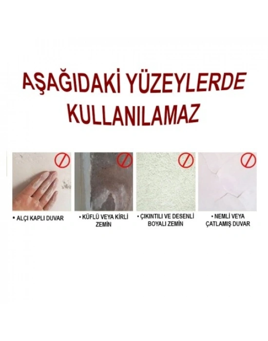 60 Parça Çok Amaçlı Çift Taraflı Bant 1 cm x 4 cm
