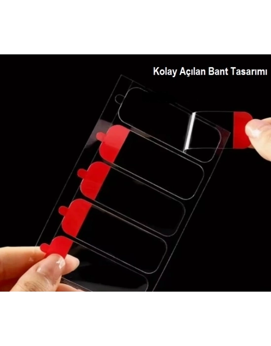 60 Parça Kolay Açılır Güçlü Çift Taraflı Bant 18mm*50mm