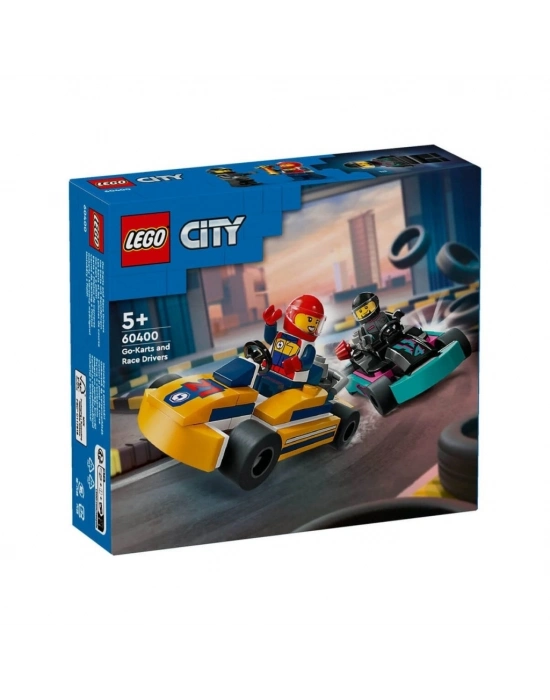 60400   City Go-Kart ve Yarış Sürücüleri 99 parça +5 yaş