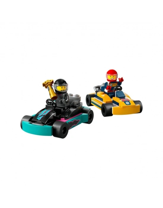 60400   City Go-Kart ve Yarış Sürücüleri 99 parça +5 yaş
