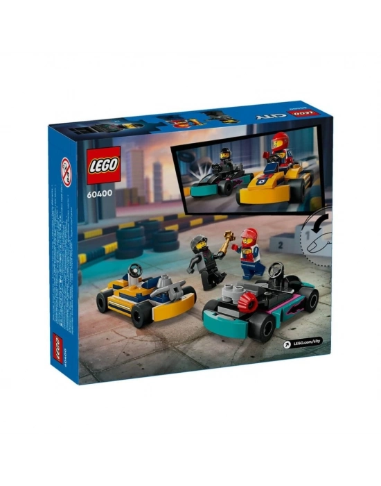 60400   City Go-Kart ve Yarış Sürücüleri 99 parça +5 yaş