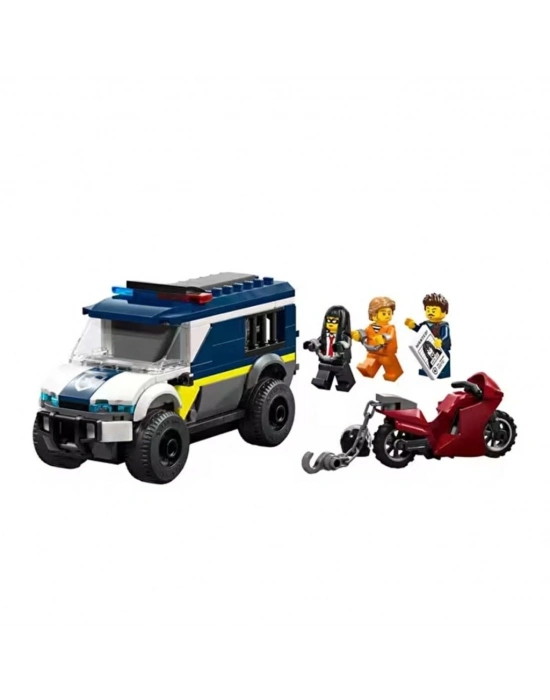 60479 City Mahkum Nakliye Polis Aracı 198 parça +6 yaş