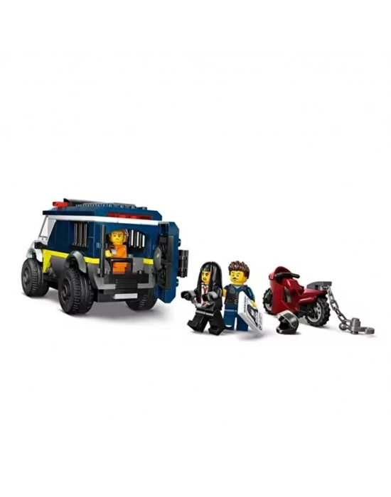 60479 City Mahkum Nakliye Polis Aracı 198 parça +6 yaş