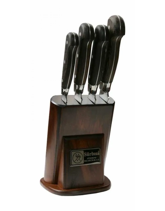 61502ym - Sürmene Yöresel Mutfak Bıçağı Seti - 4 Lü Set