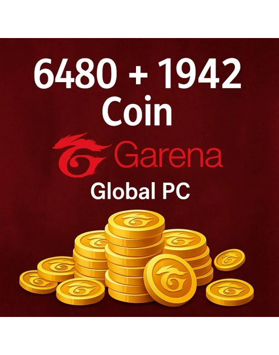 6480 + 1942 Coin Garena Global PC