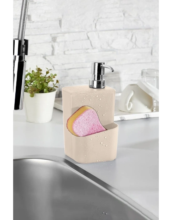 650 Ml 2'si 1 Arada Akıllı Sabunluk Ve Süngerlik