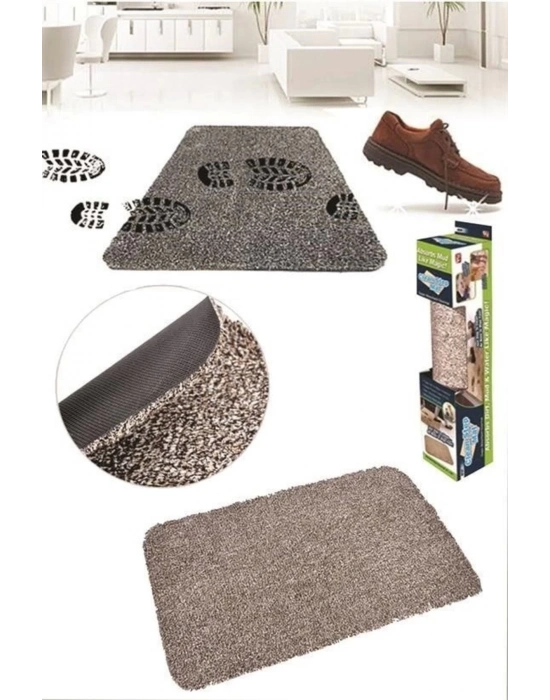 Bfs Çamaşır Makinesinde Yıkanabilir Kir Toz Emici Mikrofiberli Paspas