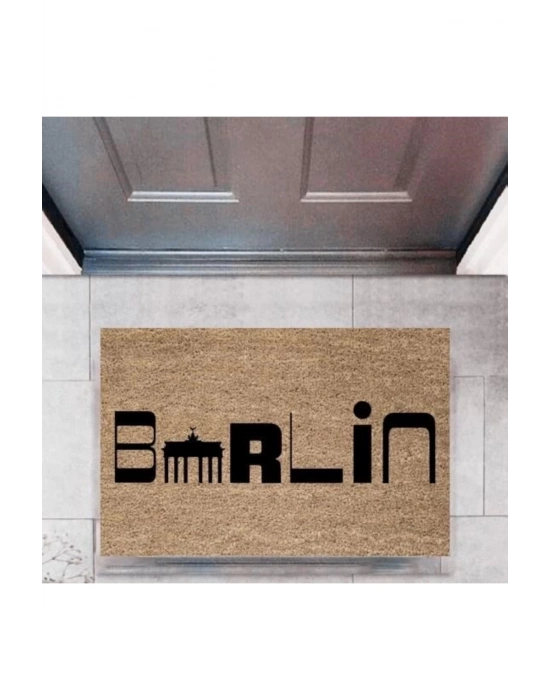 Bfs Kapı Önü Paspası Dekoratif Dijital Baskı Şehirlerp-2736