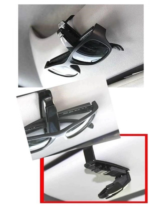 Bfs Araç İçi Mandallı Güneş Gözlüğü Kartvizit Tutacağı Klips Aparat
