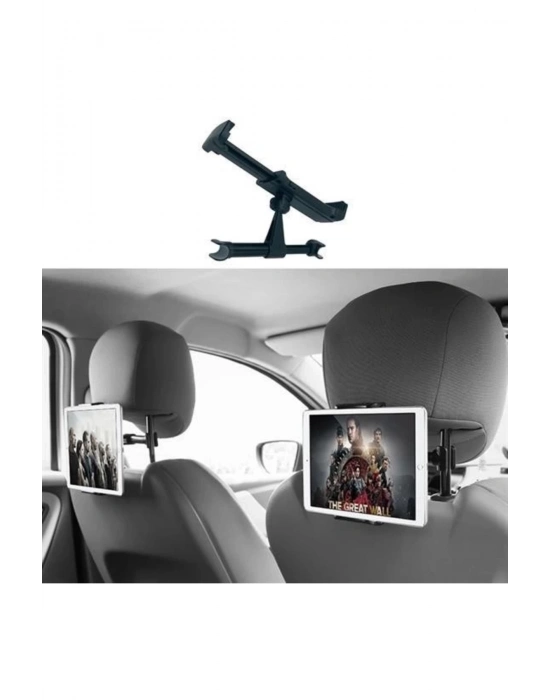 Bfs Oto Koltuk Arkası Telefon Tablet Tutucu Ayarlanabilir 360 Derece Dönebilen Pratik Stand