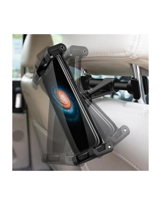 Bfs Oto Koltuk Arkası Telefon Tablet Tutucu Ayarlanabilir 360 Derece Dönebilen Pratik Stand