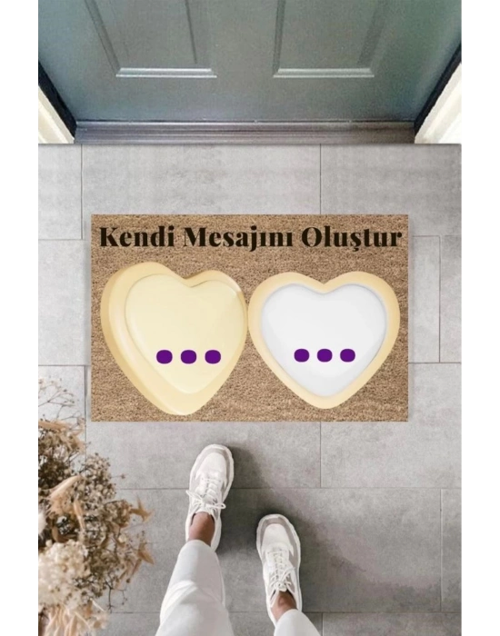 Bfs Dijital Baskı Kişiye Özel İç Kapı Dekorasyon Paspas Ps11217