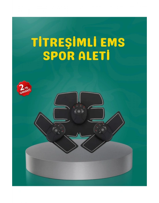 EMS Titreşimli Spor Cihazı Kas Geliştirme ve Yağ Yakma 2025 Seri Orijinal