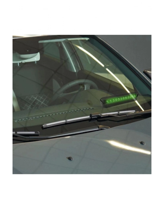 Bfs Pratik Fosforlu Telefon Numarası Yamzak İçin Araç İçi Oto Numaratör Numaralık