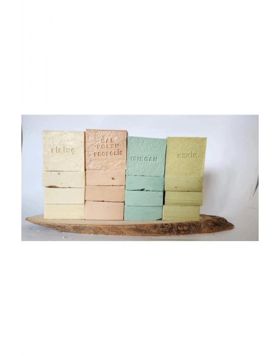 Bfs Doğal Üretim Sabunu Karışık (Pirinç-Bal Polen Propolis- Isırgan-Kekik)16Lı Set