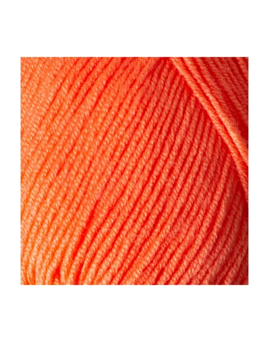 La Mia Baby Boom Neon Turuncu El Örgü İpi - 1212 - 34109