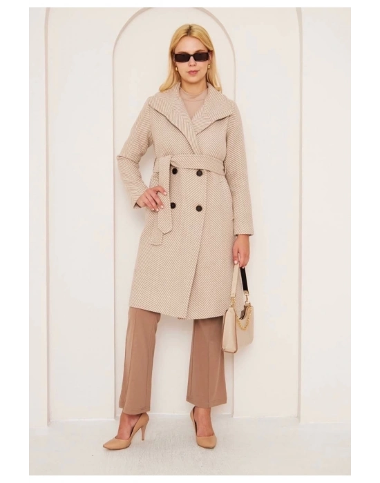 BALIKSIRTI UZUN KAŞE KABAN