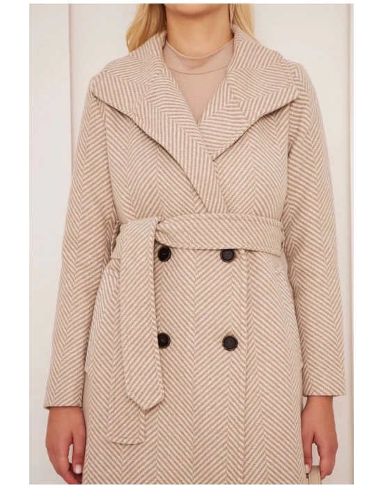 BALIKSIRTI UZUN KAŞE KABAN