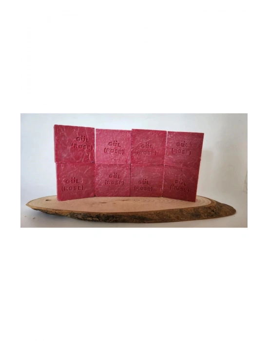 Doğal Üretim Sabunu Gül 12li Set