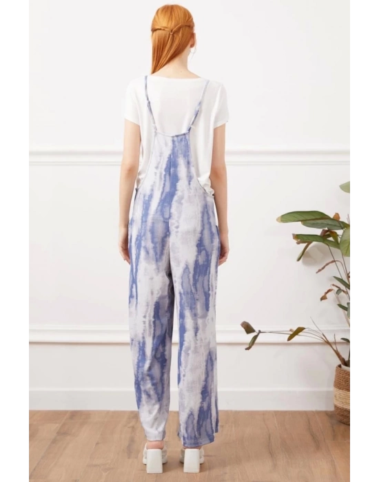 Rahat ve Şık Askılı İpli Tulum