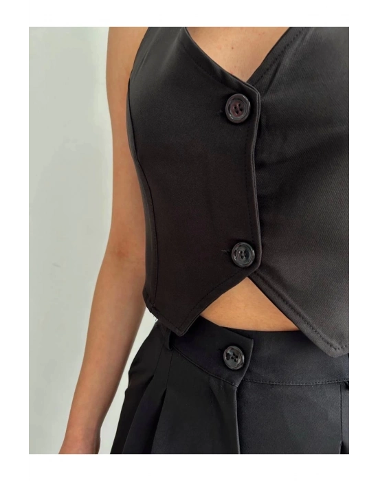 Palazzo pantolon siyah s23211