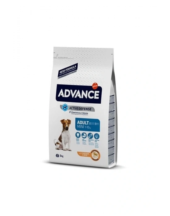Advance Adult Mini Tavuklu Küçük Irk Yetişkin Köpek Maması 3 Kg