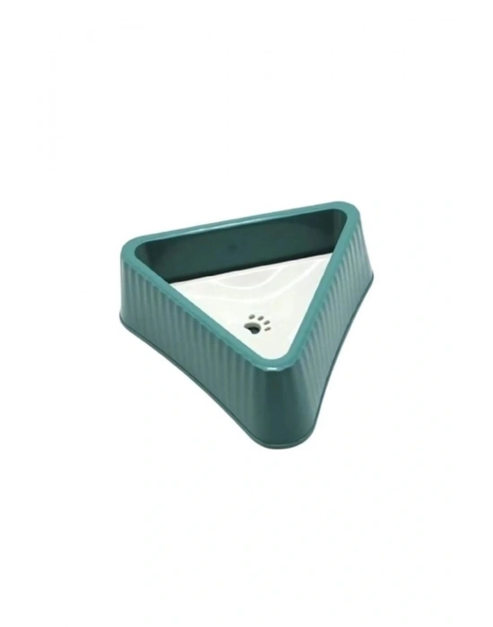 Ally Paws Single Üçgen Kedi Ve Köpek Mama Ve Su Kabı 900 Ml