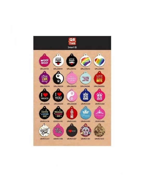 Proone Qr Tag Smart Id İsimlik Kedi Ve Köpek Künyesi 1 Adet