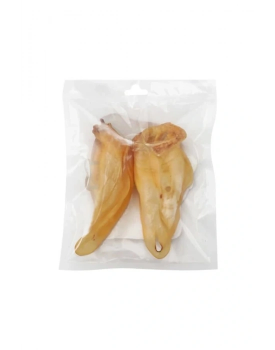 Kurutulmuş Kulak Köpek Ödül Maması 2 Adet 100 Gr